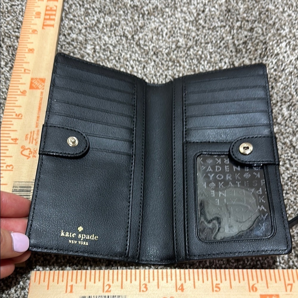 Kate Spade New York Wallet Groove Street Stacy stripe leather continental. - Picture 5 of 7